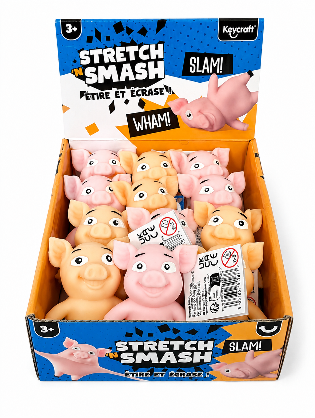 Stretch 'N Smash sand filled pig